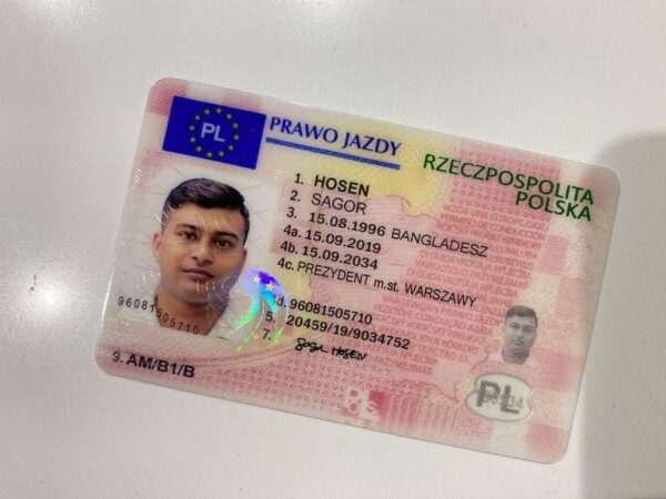 Polish Driving License