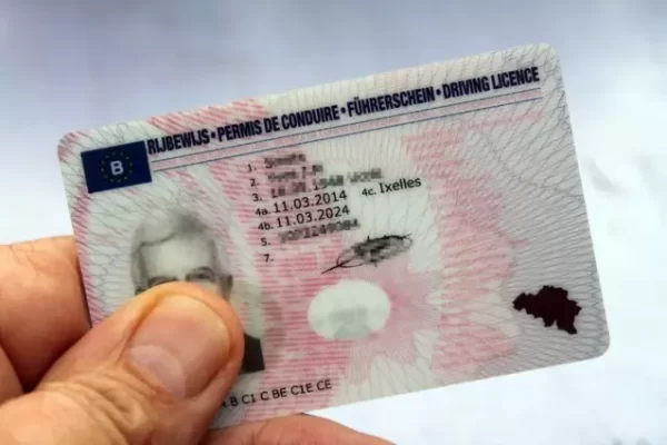 Belgian driving licence