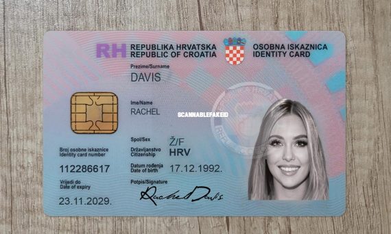 Croatia ID Card