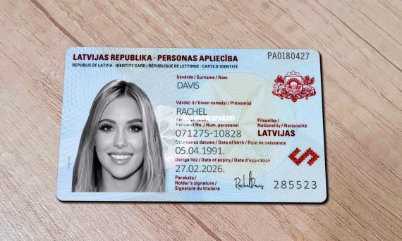 Latvia ID Card