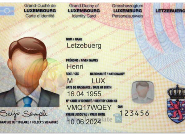 Luxembourg ID Card