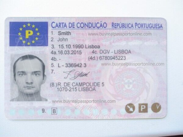 Portugal driver's licence