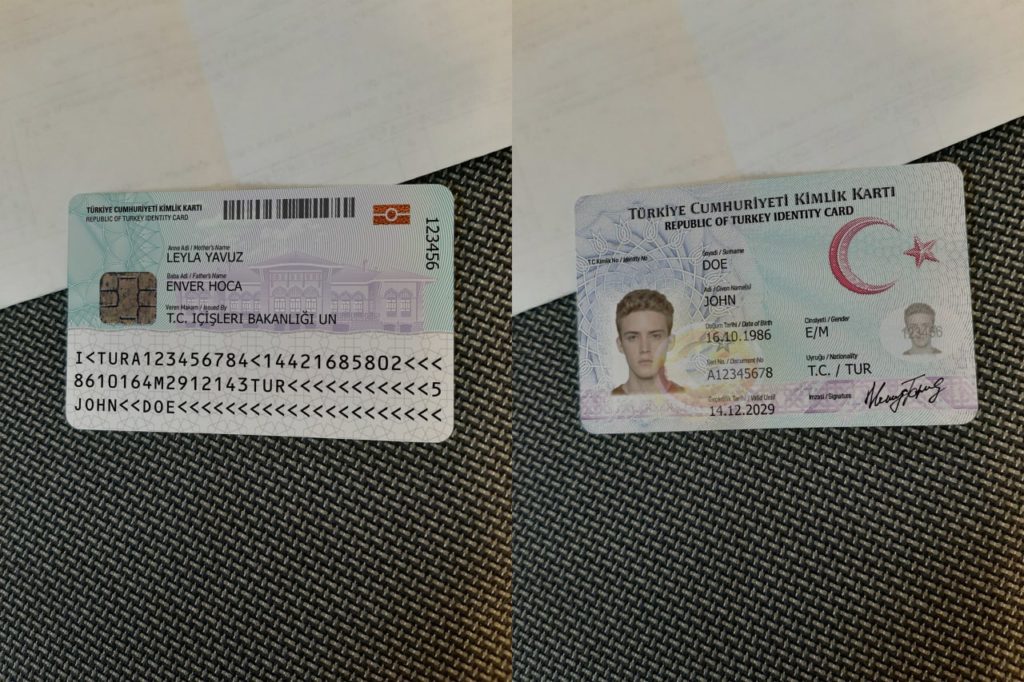 Turkey ID Card