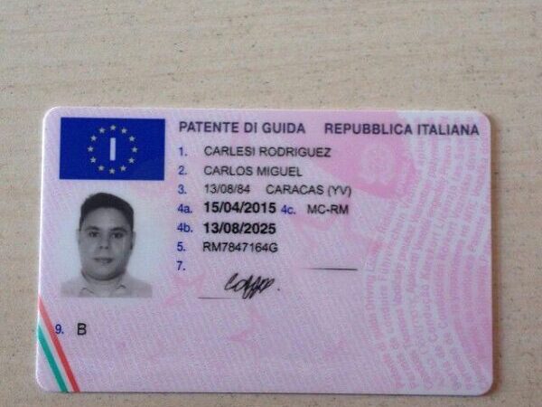 Buy Italian Driving License