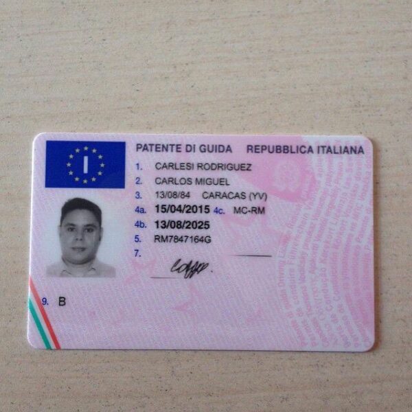 Buy Italian Driving License