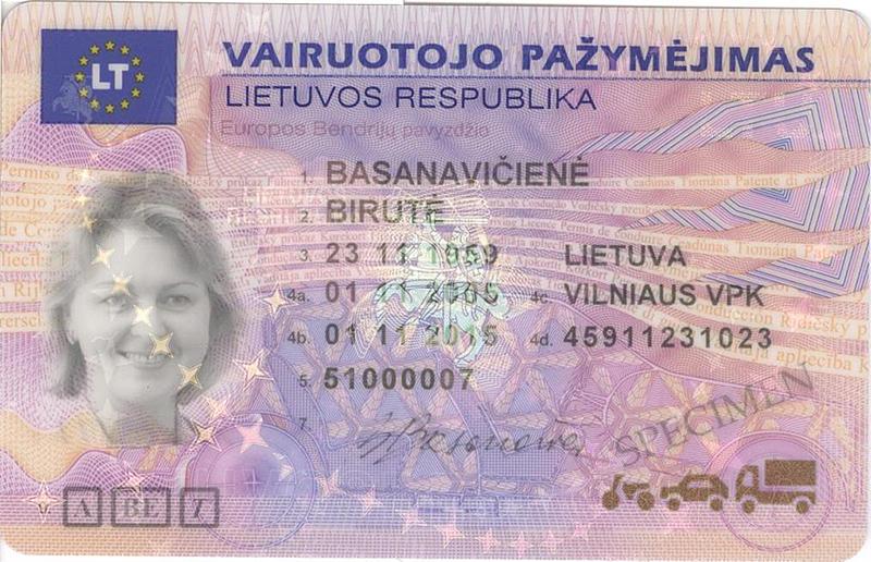 Buy Lithuania Driver's License Online