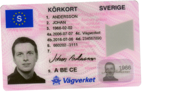 Buy Swedish Drivers License