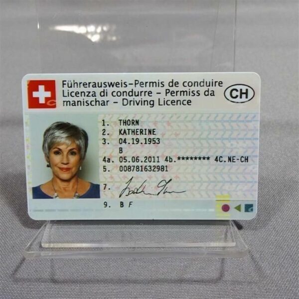 Buy SWISS DRIVER'S LICENSE